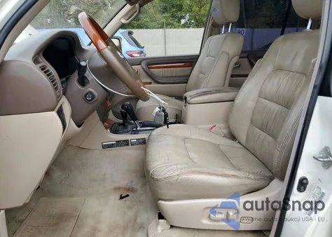 1999 Lexus Lx 470 из США, поврежденный, VIN JT6HT00W8X0049799